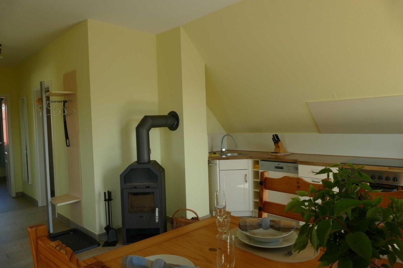 Haus Am Deich Feriendomizil Mit Balkon Appartement Baabe Buitenkant foto